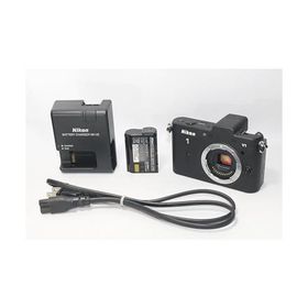 Nikon ミラーレス一眼カメラ Nikon 1 (ニコンワン) V1 (ブイワン) ボディ ブラック N1 V1 BK