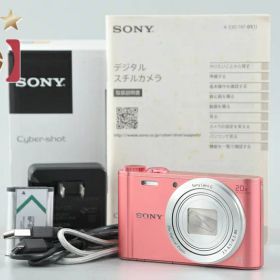 【中古】SONY ソニー Cyber-shot DSC-WX350 ピンク コンパクトデジタルカメラ 元箱付き 多言語対応