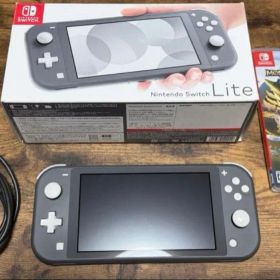 Switch Lite グレー 本体+モンバンライズソフト