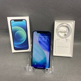 美品中古 国内版 SIMフリー iPhone12mini 64GB ブルー色