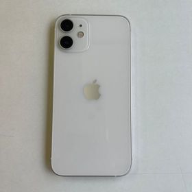 美品 iPhone 12 mini 128GB ホワイト バッテリー100% - 7288