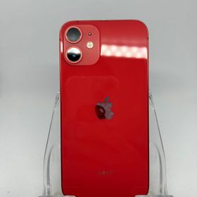 ○SIMフリー iPhone12mini 64GB レッド バッテリー74%