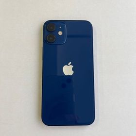 美品 iPhone 12 mini 64GB ブルー バッテリー100% - 4380