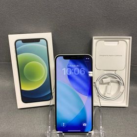 美品 国内版 SIMフリー iPhone 12 mini 64GB グリーン色