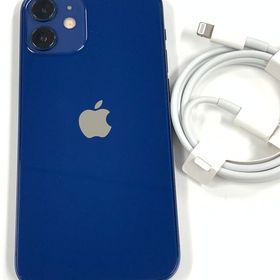 【モバイルBOX】 電池100% SIMフリー iPhone12 mini 64GB ブルー