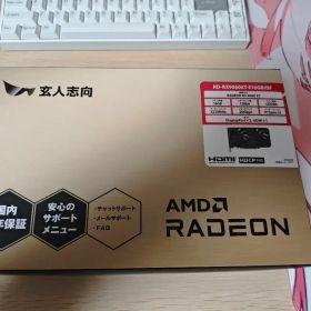 玄人志向 RD-RX9060XT-E16GB/DF 本体