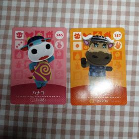 あつまれどうぶつの森 amiiboカード ハナコ ノルマン