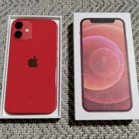 美品!! DOCOMO iPhone 12mini red 64GB