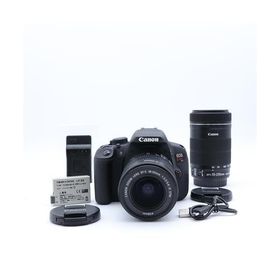 Canon デジタル一眼レフカメラ EOS Kiss X7i ダブルズームキット EF-S18-55 IS STM/EF-S55-250 IS STM付属 ブラック KISSX7I-WKIT