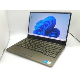 【中古】Fujitsu LIFEBOOK CH CH90/E3 FMVC90E3K カーキ 【i5-1135G7 8G 512G(SSD) WiFi 13OLED(1920x1080)】【福岡天神】保証期間１ヶ月【ランクB】