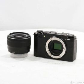 〔中古〕富士フイルム(FUJIFILM) FUJIFILM X-M5 XC15-45mmレンズキット ブラック〔305-ud〕