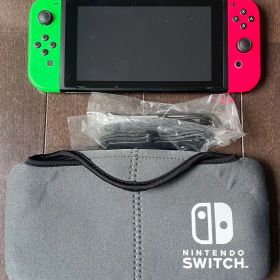 Nintendo Switch グリーン/ピンク 本体