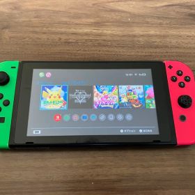 Nintendo Switch 本体 ネオンカラー キャリングケース付