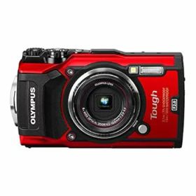 【中古】(非常に良い)OLYMPUSコンパクトデジカメ *TG-6RD レッド