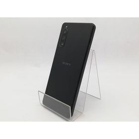 【中古】SONY docomo 【SIMフリー】 Xperia 10 IV ブラック 6GB 128GB SO-52C【ECセンター】保証期間１ヶ月【ランクC】
