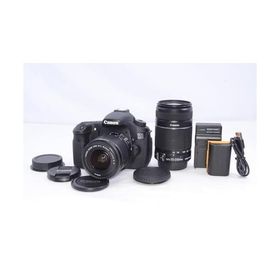 Canon デジタル一眼レフカメラ EOS 60D ダブルズームキット EF-S18-55ｍｍ/EF-S55-250ｍｍ付属 EOS60D-WKIT