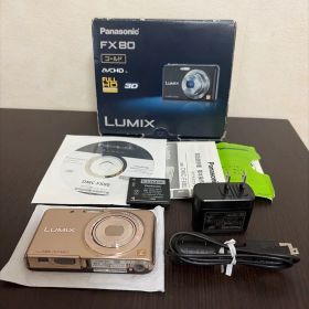 【美品】Panasonic LUMIX DMC-FX80 ゴールド