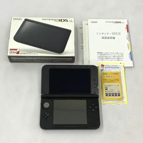 【中古】《ジャンク扱い》ニンテンドー3DSLL ブラック 動作確認済/Nintendo《ゲーム・山城店》Y155