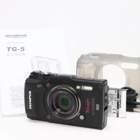 AB (良品) OLYMPUS オリンパス Tough TG-5 ブラック 初期不良返品対応 55-292