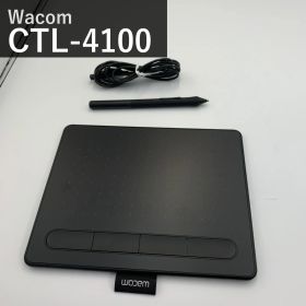 ワコム Wacom ペンタブレット Intuos Small ベーシック TCTL4100/K0 ブラック 黒 板タブ 筆圧4096レベル Windows Mac Android Chromebook対応 お絵かきソフト付 国内正規品