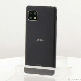 【中古】SHARP(シャープ) AQUOS sense5G 64GB ブラック SHG03 auロック解除SIMフリー 【371-ud】
