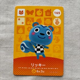どうぶつの森 amiiboカード リッキー