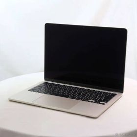 ソフマップ 〔中古品〕 MacBook Air 13.6-inch Early-2024 MRXT3J／A Apple M3 8コアCPU_8コアGPU 8GB SSD256GB スターライト 〔26.3 Tahoe〕【262】