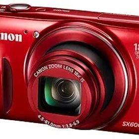 【中古】(非常に良い)Canon デジタルカメラ Power Shot SX600 HS レッド 光学18倍ズーム PSSX600HS(RE)