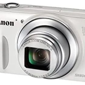 【中古】(非常に良い)Canon デジタルカメラ Power Shot SX600 HS ホワイト 光学18倍ズーム PSSX600HS(WH)