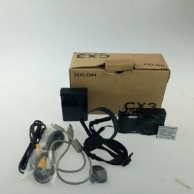 RICOH CX3 Black コンパクトデジタルカメラ