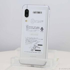 〔中古〕SHARP(シャープ) AQUOS sense3 64GB シルバーホワイト SH-02M docomoロック解除SIMフリー〔297-ud〕