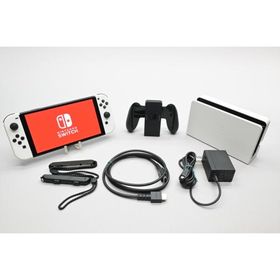 [中古]Nintendo Switch (有機ELモデル) ホワイト HEG-S-KAAAA