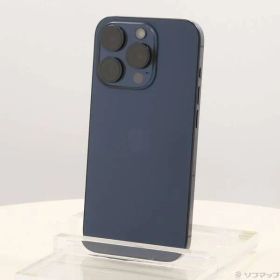 ソフマップ 〔中古品〕 iPhone15 Pro 256GB ブルーチタニウム MTUG3J／A SIMフリー【269】