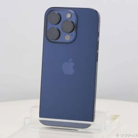 ソフマップ 〔中古品〕 iPhone15 Pro 256GB ブルーチタニウム MTUG3J／A SIMフリー【368】