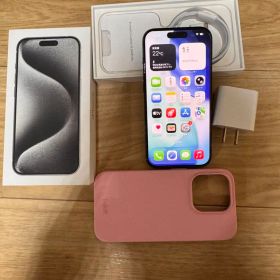 iPhone 15 pro Simフリー バッテリー91%