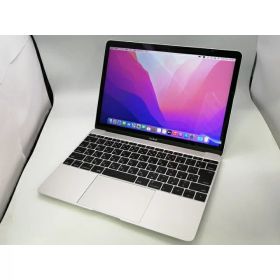 【中古】Apple MacBook 12インチ CTO (Early 2016) シルバー Core m5 (1.2G)/8G/512G(SSD)/intel HD 515【大阪堂島】保証期間1ヶ月【ランクB】