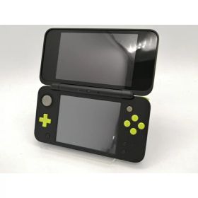 【中古】Nintendo Newニンテンドー2DS LL ブラック×ライム JAN-S-MAAA【秋葉2号】保証期間1ヶ月【ランクB】