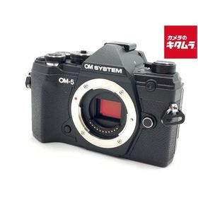 【中古】 【美品】 OM SYSTEM OM-5 ボディ ブラック