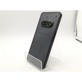 【中古】NOTHING 国内版 【SIMフリー】 Nothing Phone (3a) ブラック 8GB 128GB【柏】保証期間１ヶ月【ランクA】