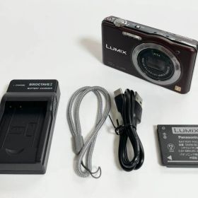 【訳あり】Panasonic パナソニック コンパクトデジタルカメラ LUMIX DMC-SZ7-T ブラウン【中古】【良品】【2021670202921】