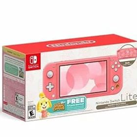 【中古】Nintendo Switch Lite あつまれ どうぶつの森セット 〜しずえアロハ柄〜