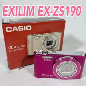 CASIO カシオ EXILIM EX-ZS190 ピンク コンデジ カメラ