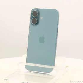 ソフマップ 〔中古品〕 iPhone16 256GB ティール MYE13J／A SIMフリー【262】