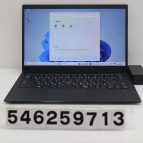 Lenovo ThinkPad X1 Carbon 8th Gen Core i5 10210U 1.6GHz/8GB/256GB(SSD)/14W/FHD(1920x1080)/Win11 【546259713】