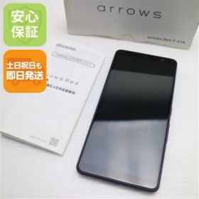 超美品 F-41A arrows Be4 ブラック スマホ 白ロム 土日祝発送OK 02000