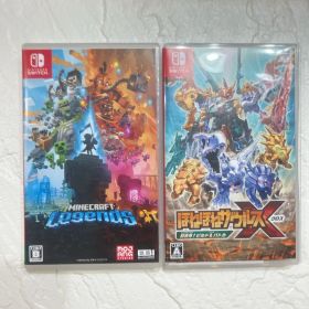 Switchソフト マインクラフトLegends ほねほねザウルスX