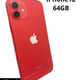 iPhone12 64GB バッテリー98% レッド