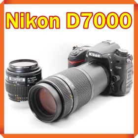 ✨少シャッター数 Nikon D7000 一眼レフ スマホ転送 望遠レンズ