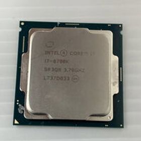 中古 INTEL Core i7 8700K (1151/3.70GHz/12M/C6/T12) 136197 状態： C:並品