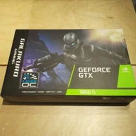 中古 玄人志向 GF-GTX1660Ti-E6GB/DF (GTX1660Ti 6G GDR6) 139076 状態： C:並品